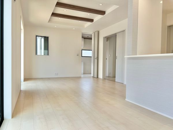 みたけ台 新築1号棟(ZEH水準省エネ住宅) リビング みたけ台 新築1号棟(ZEH水準省エネ住宅) リビング