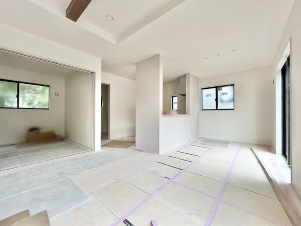 みたけ台 新築2号棟(ZEH水準省エネ住宅) リビング