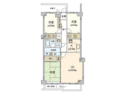 間取図(平面図)