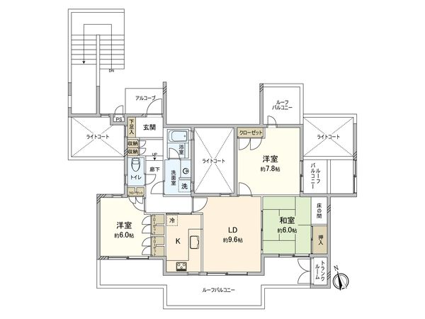 間取図(平面図)
