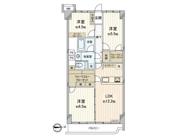藤が丘ハウス 間取図(平面図) 間取図(平面図)