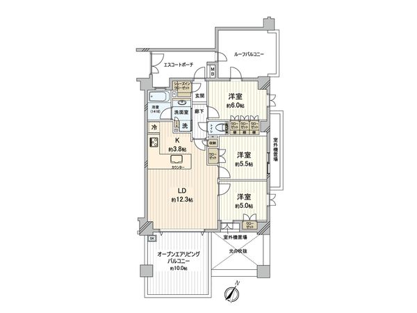 間取図(平面図)