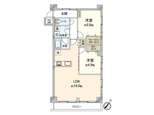 ブラッサムコーポ藤が丘 間取図(平面図) ブラッサムコーポ藤が丘 間取図(平面図)