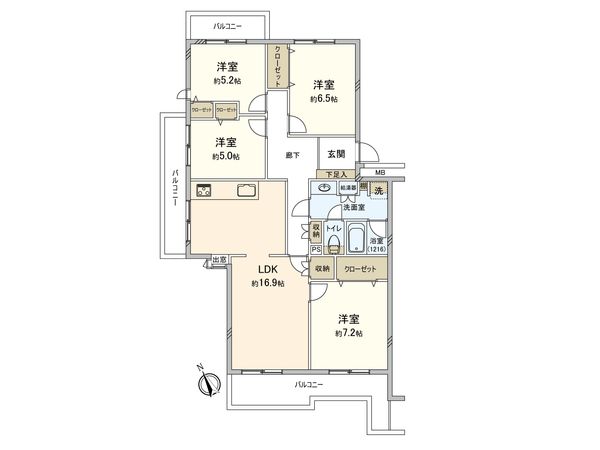 間取図(平面図)