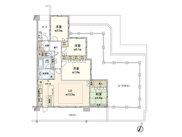 間取図(平面図)