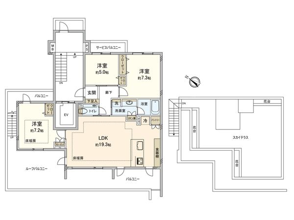 間取図(平面図)