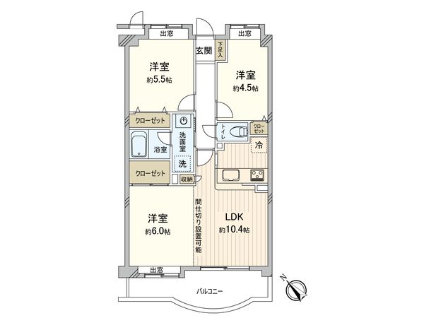 間取図(平面図)