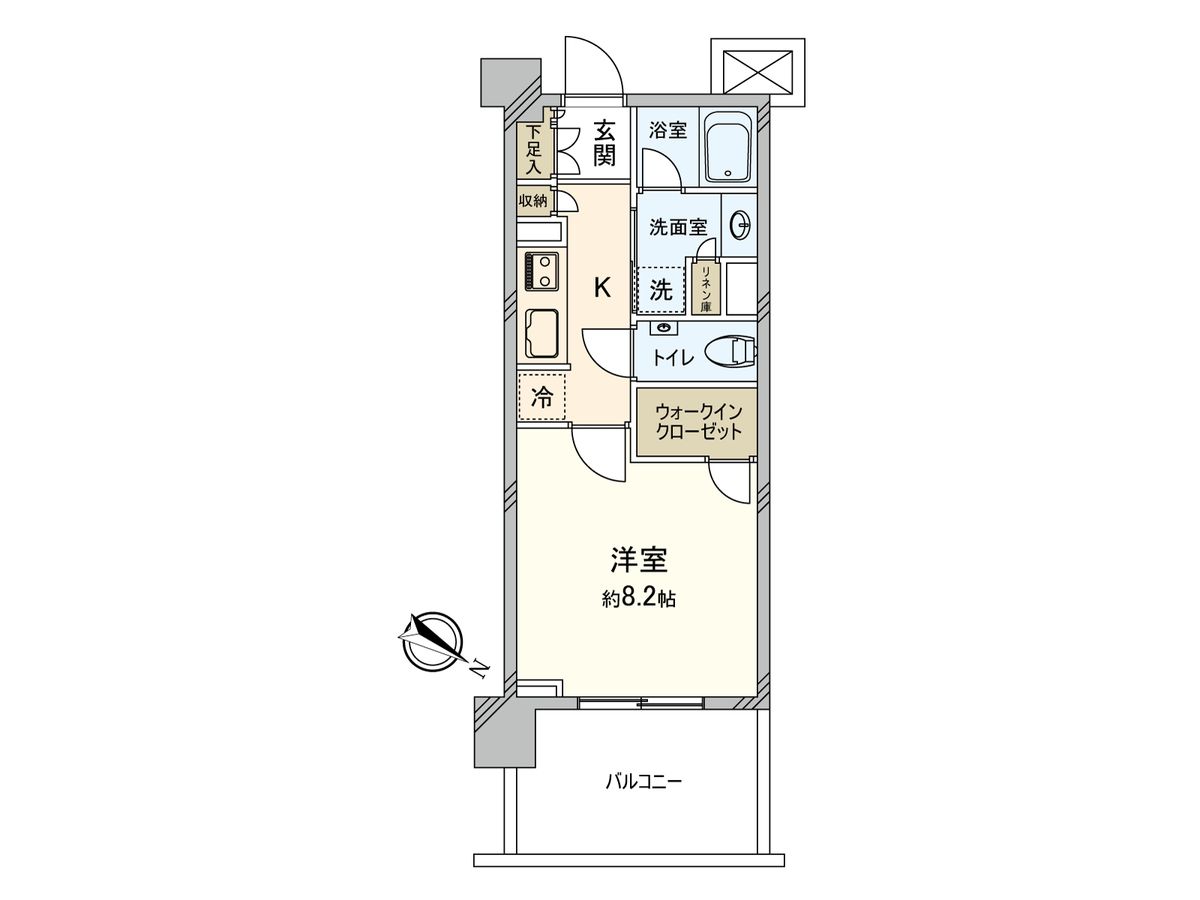 プロミライズ青葉台ステーションサイドD棟 間取図(平面図) 間取図(平面図)