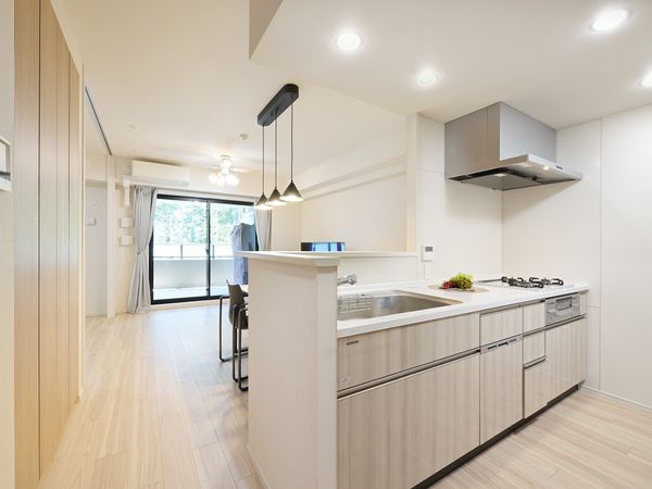 リストレジデンスセンター南パークサイドテラス キッチン