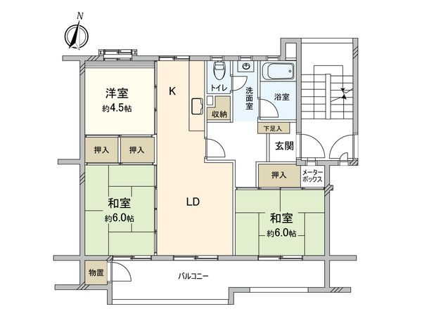 田園青葉台住宅団地 14号棟 間取図(平面図) 田園青葉台住宅団地 14号棟 間取図(平面図)