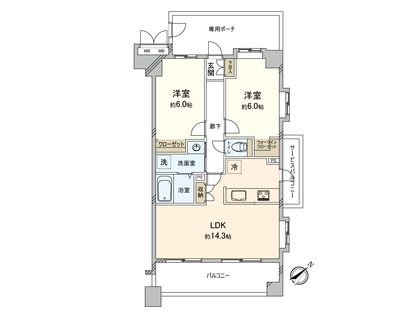 間取図(平面図)