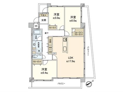 間取図(平面図)