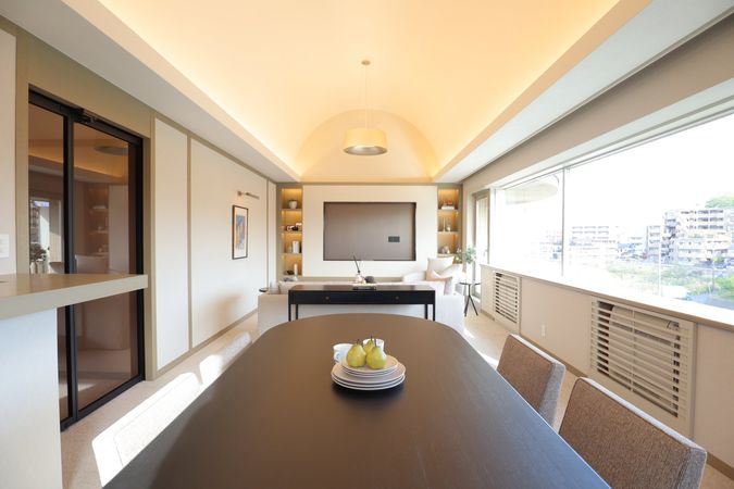 グランフォルム青葉台 4号棟 リビング