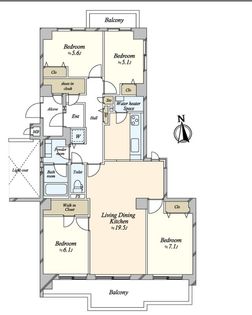間取図(平面図)