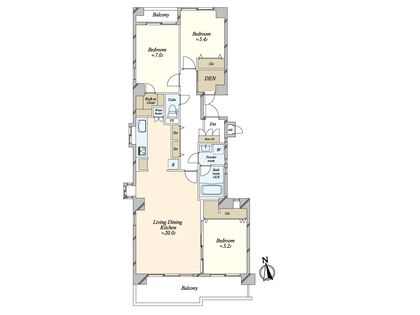 間取図(平面図)