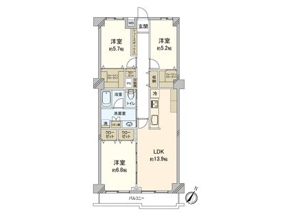 間取図(平面図)