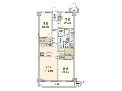 間取図(平面図)