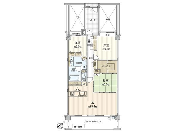 グリーンコート藤が丘イクシーズ 間取図(平面図) グリーンコート藤が丘イクシーズ 間取図(平面図)