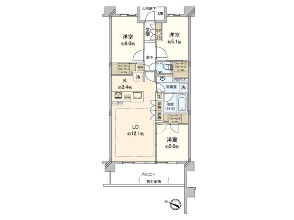 間取図(平面図)