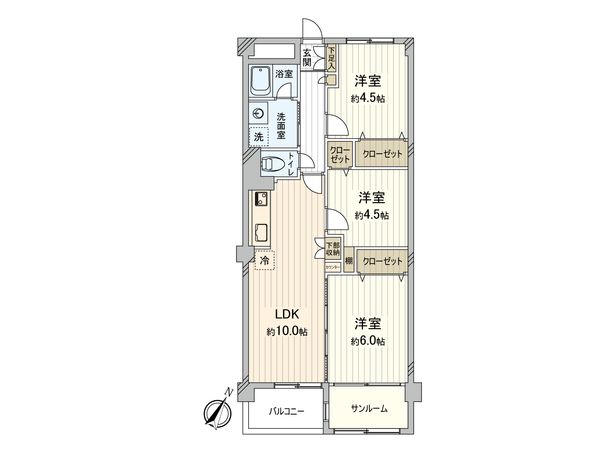 間取図(平面図)