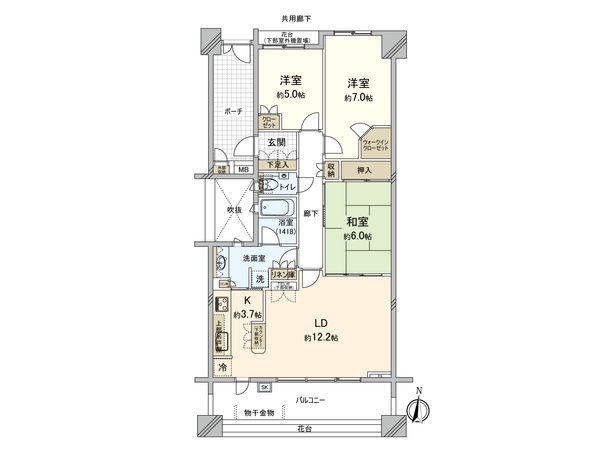 間取図(平面図)