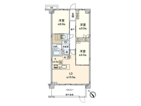 間取図(平面図)