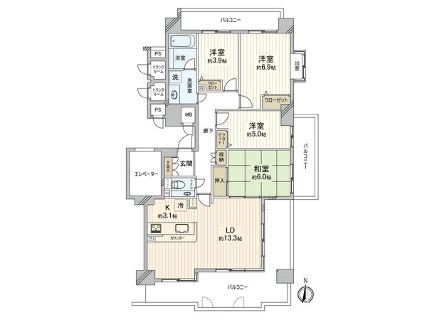 間取図(平面図)