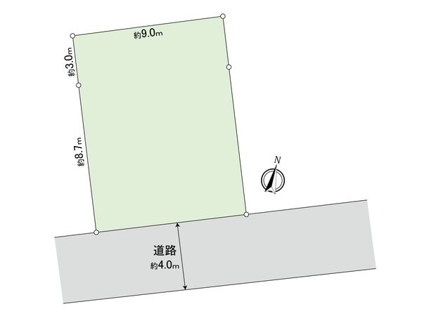 神奈川区松見町1丁目(土地) 区画図