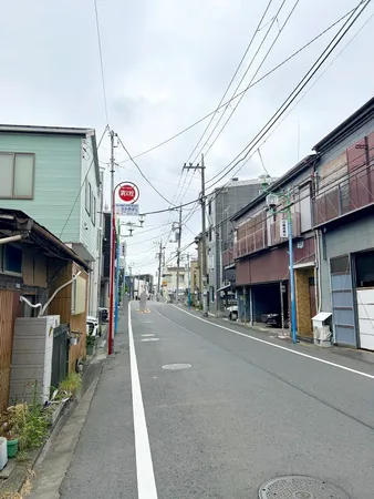 前面道路（令和7年9月撮影）