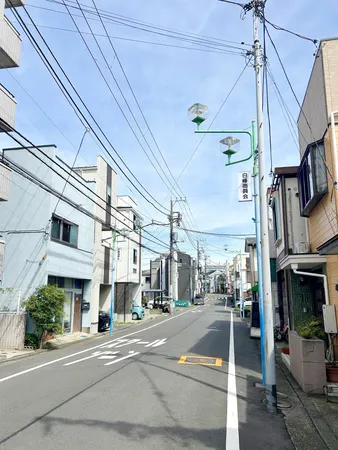 前面道路（令和7年9月撮影）