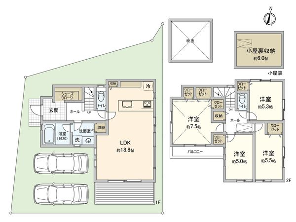 港北区篠原台町(土地) 建物プラン例 (内観写真)