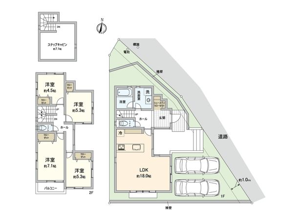 港北区篠原台町(土地) 建物プラン例 (内観写真)