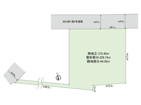 鶴見区馬場7丁目(土地) 区画図
