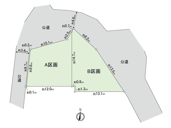 港北区篠原台町(土地) 区画図 港北区篠原台町(土地) 区画図