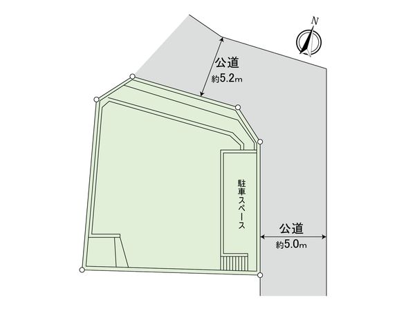 港北区篠原東1丁目(土地) 区画図 港北区篠原東1丁目(土地) 区画図