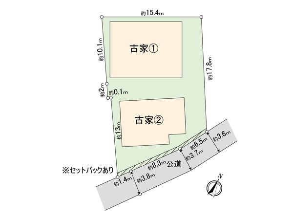 鶴見区上の宮1丁目(土地) 区画図 鶴見区上の宮1丁目(土地) 区画図
