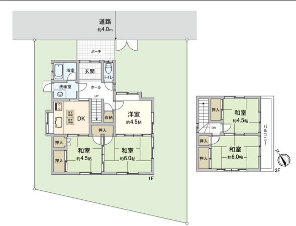 神奈川区西寺尾4丁目(戸建) 間取図(平面図) 神奈川区西寺尾4丁目(戸建) 間取図(平面図)