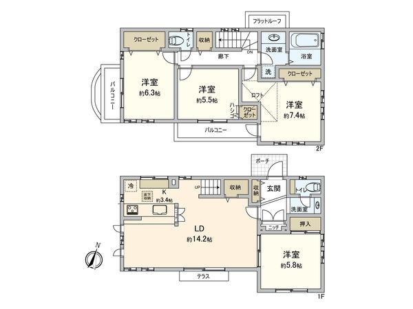 間取図(平面図)
