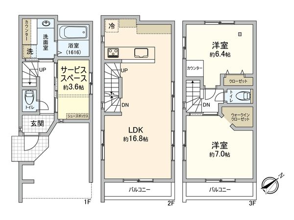 間取図(平面図)
