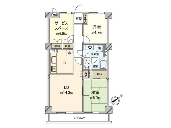 藤和大倉山コープ 間取図(平面図) 藤和大倉山コープ 間取図(平面図)