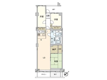 間取図(平面図)