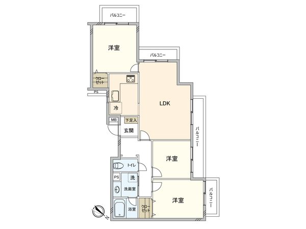 間取図(平面図)
