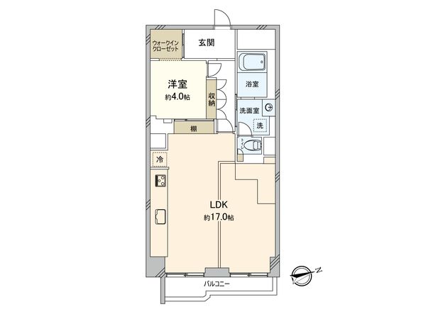 コーシン菊名マンション 間取図(平面図)