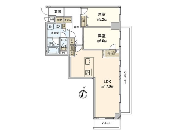 グローリア初穂菊名 間取図(平面図) グローリア初穂菊名 間取図(平面図)