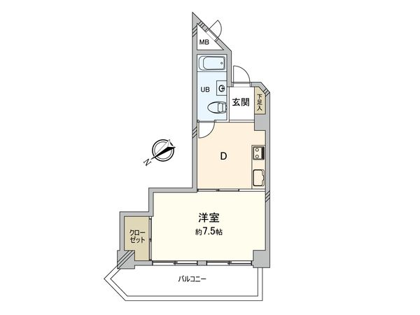 ニュー菊名ハイツ 間取図(平面図)