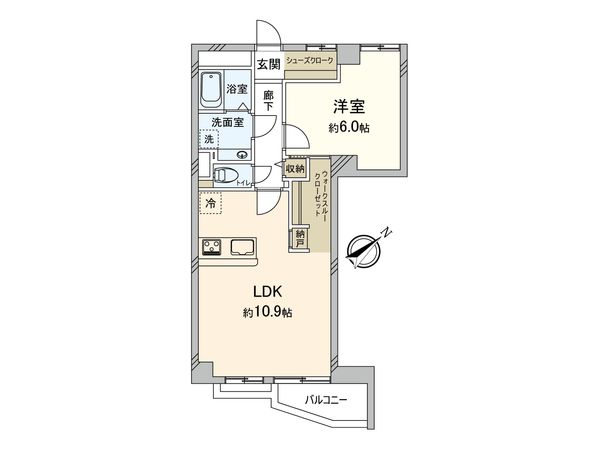コーポ菊名Ⅱ 間取図(平面図) コーポ菊名Ⅱ 間取図(平面図)