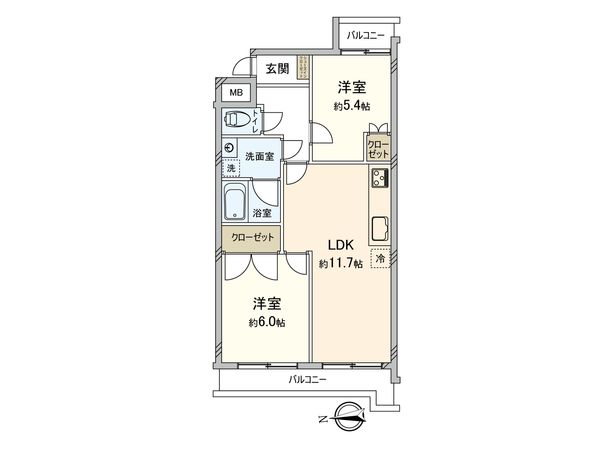 間取図(平面図)