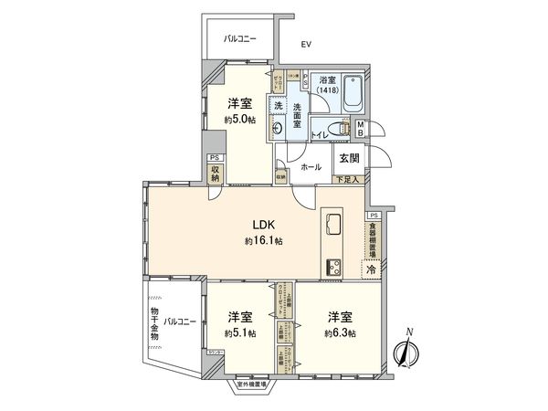 間取図(平面図)