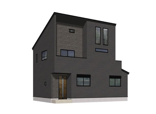 幸区南加瀬2丁目(新築戸建)1号棟 外観パース図