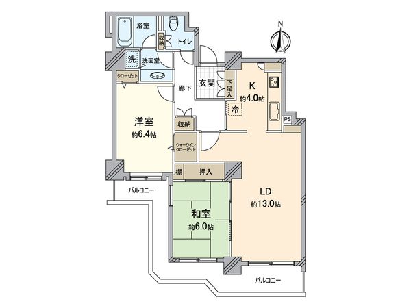 パークシティ新川崎 西三番街D棟 間取図(平面図) 間取図(平面図)